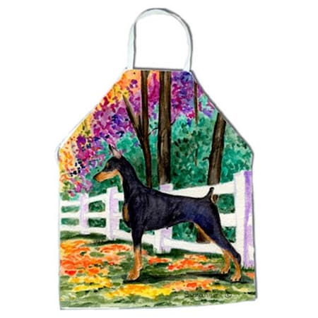 Carolines Treasures Carolines Treasures SS8428APRON Doberman Apron - 27 x 31 in. SS8428APRON